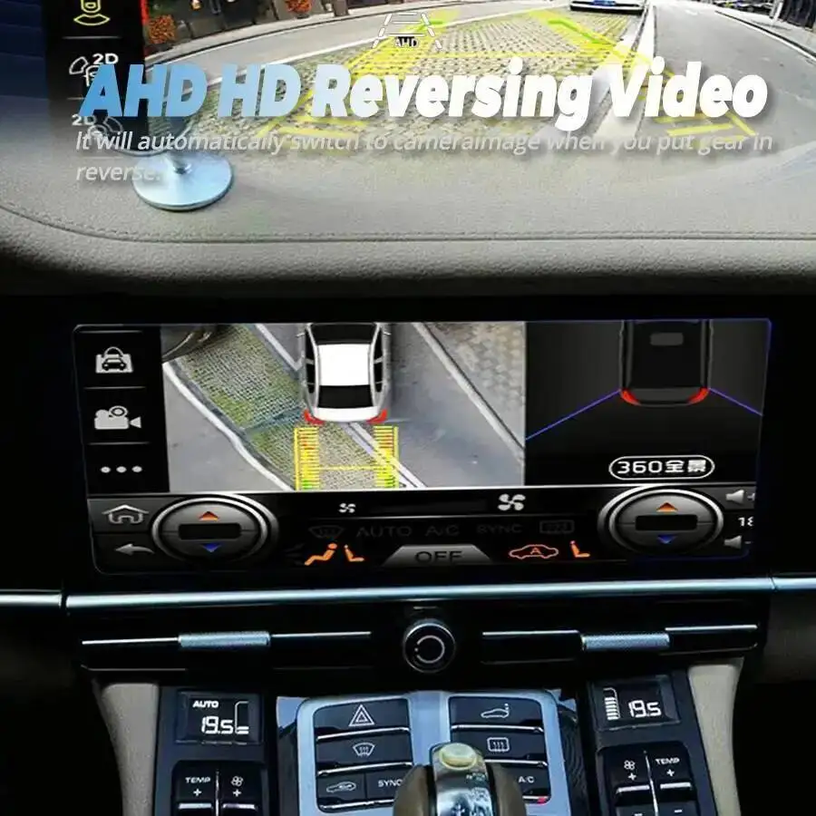 

Автомагнитола с CarPlay и навигацией, 12.3-дюймовый экран Android 15 для Porsche Panamera 2010-2016, мультимедийный видеоплеер, стерео, GPS