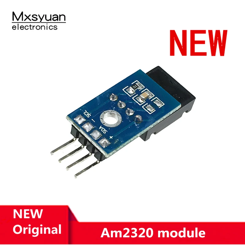 2PCS~10PCS/LOT  Am2320 module digital temperature and humidity sensor single bus and I2C communication replace am2302