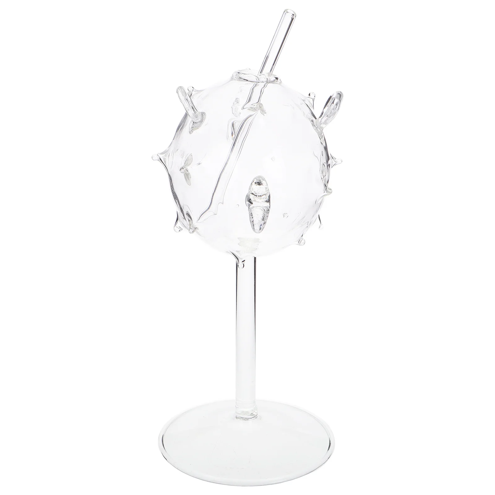 

Unique Glass Cocktail Cup Creative Stemmed Goblet Elegant Drinkware for Home Bar Decor Ideal Gift Present Reusable Shatterproof