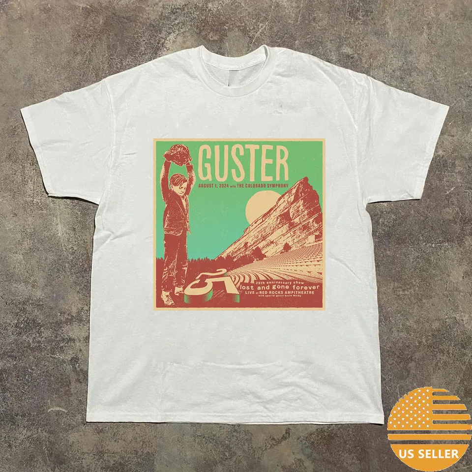 

Guster 25th Anniversary Show Red Rocks Amphitheatre T Shirt Size S 5XL BE2763