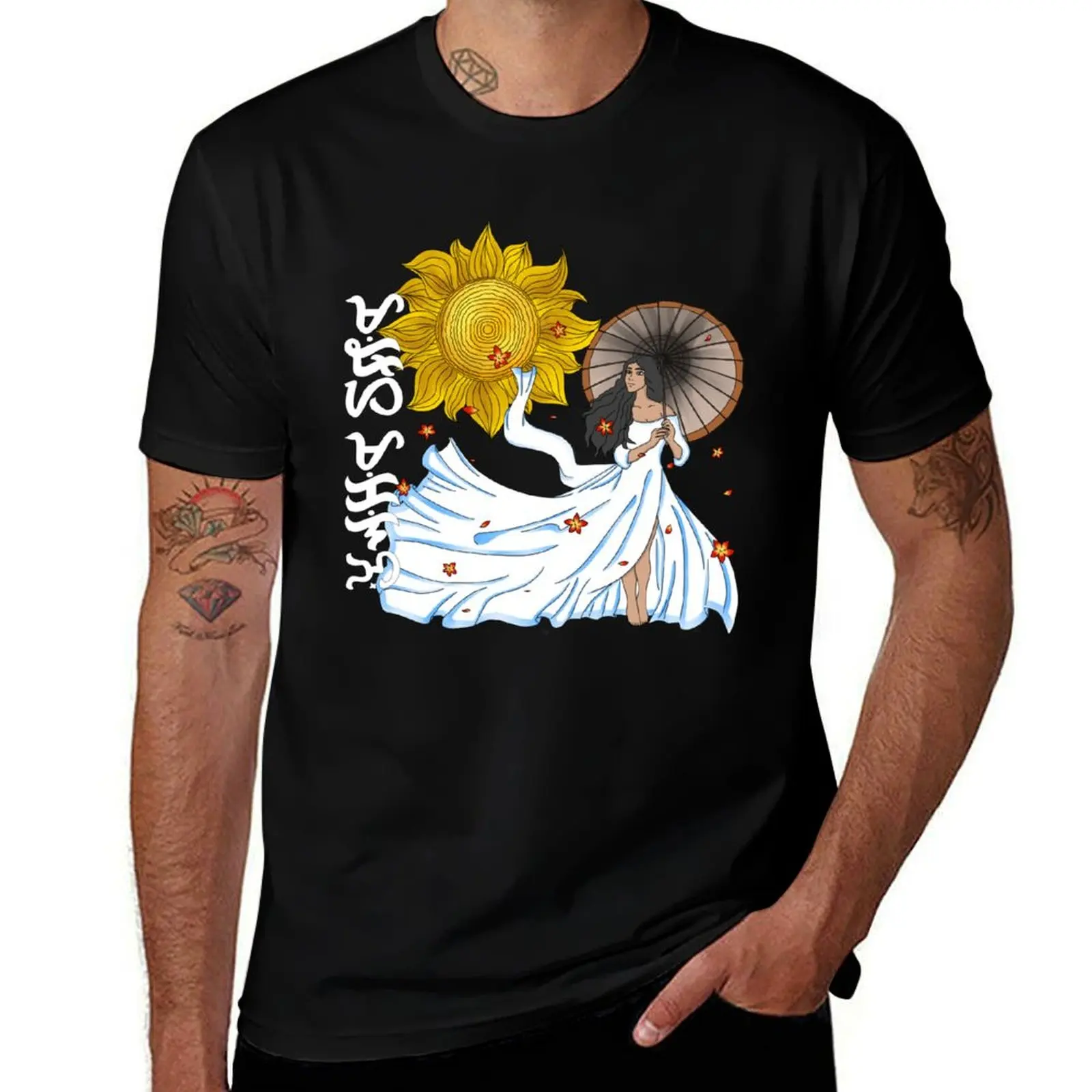 

Baybayin - Maria Makiling T-Shirt oversize t-shirts man aesthetic clothes shirts graphic Men's cotton t-shirt