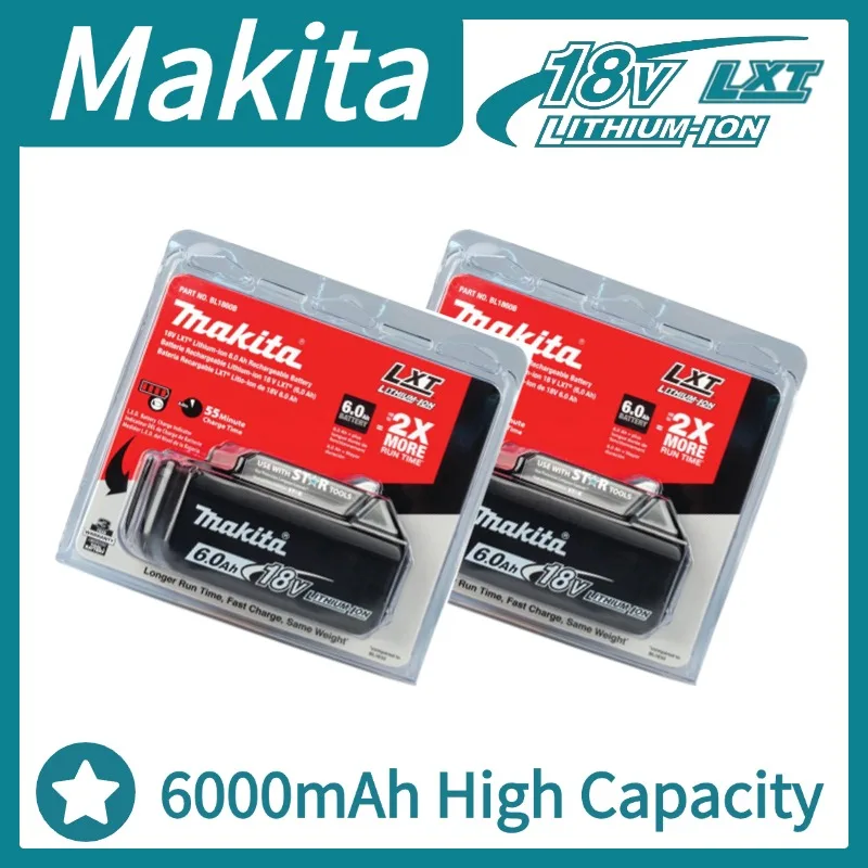 

Quick-Connect Makita 18V Battery 6Ah, Easy Slide-On Batterie Makita 18V Design, Hassle-Free Installation/Removal.