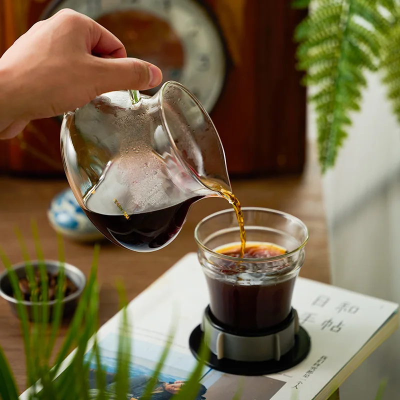 Brewista&YearnTour Co-branded Collection Glass Multifunctional Hand Brewed Coffee Sharing Pot Mugs Coffee Servers