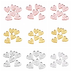 20/50/100Pcs spersonalizowane Tag grawerowane lustro akrylowe Love Heart Wedding NoHole Party nazwa Baby chrzest dekoracji personalizowany prezent