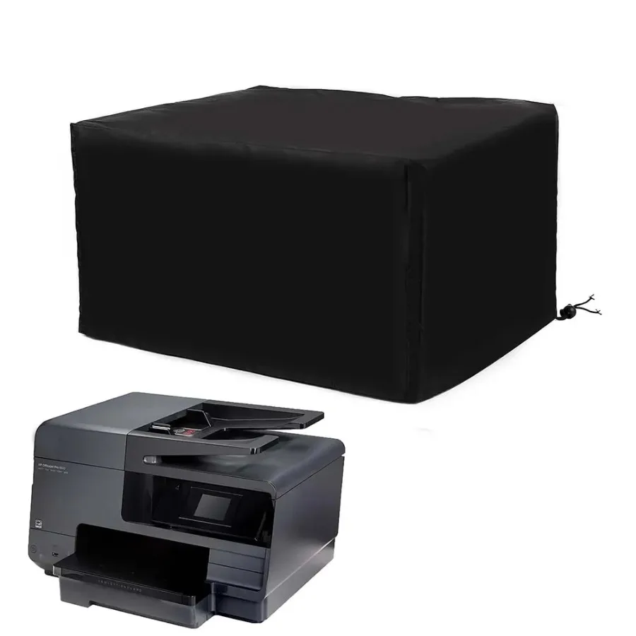 Staubschutzhülle für Bürodrucker, 210D Oxford-Material, mit Kordelzugverschluss, UV-Schutz, Geeignet für Allgemeine Drucker-Staubschutzhüllen