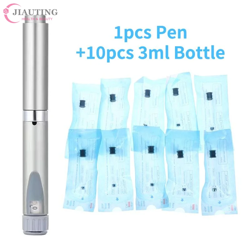 1Pcs  Injection Pen Magic Pen 3ml Sterile Empty Cassette Bottle Cartridges Pen Tip Precise Dosing Injection Pen Kit For Insulin
