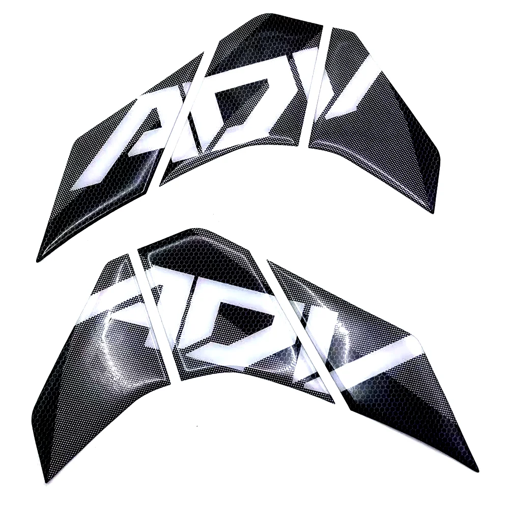 Motocicleta Corpo Decalque Adesivo Decalque, 3D Side Car Head Sticker, Decore Decalque para HONDA ADV 350, 2022, 2023