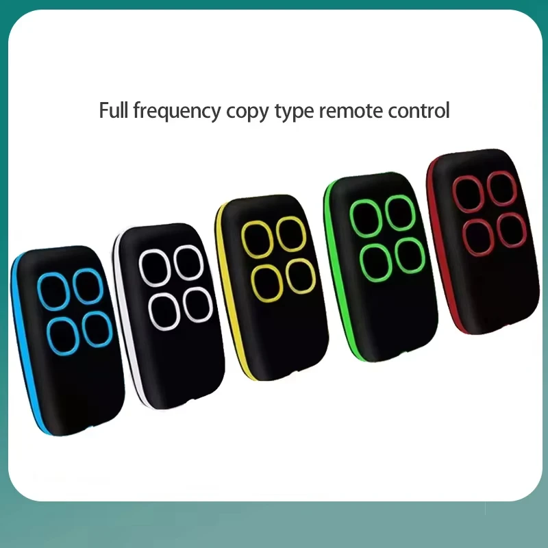 433mhz Garage Door Remote Control Duplicator Multi-Frequency Code Grabber Clone Gate Key Fob Hand Transmitter