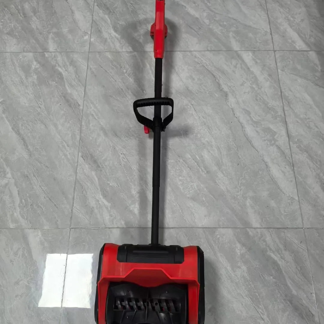 Electric Snow Plow, Walk-behind Snow Plow, Rechargeable Multi-function Lithium Battery