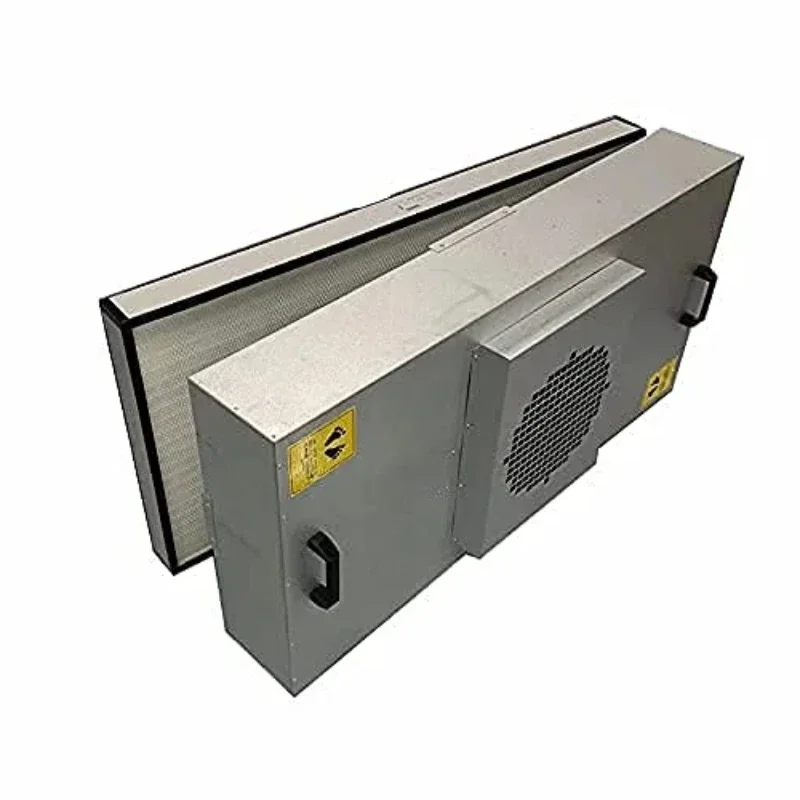 Fan Filter Fiberglass HEPA 0.3um 99.99% Vertical Horizontal Laminar Flow Hood FFU for H14 Mushroom Mycology