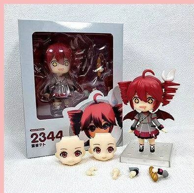 Heiße Actionfiguren 10cm 2344 Teto Synthesizer V AI Figur Anime Chibi Figur PVC Action-Modell Spielzeug Anime-Figur