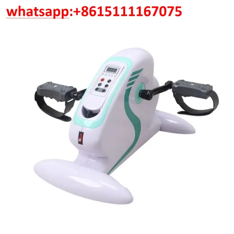 Electric Mini Pedal Exerciser Portable Home Fitness Trainer Arms Legs Upper Lower Limbs Rehabilitation Workout Equipment