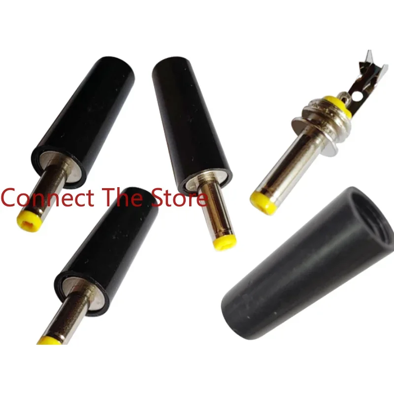 9PCS DC Power Plug 4017 Assembled Round Tube Tail  Head 4.0*1.7*11MM   Charging  Welding Wire