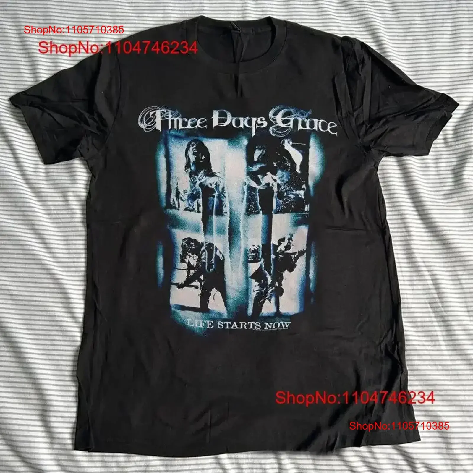 Hot Three Days Grace Band T Shirt Hip Hop Men S 234XL C854 vintage Washed Top For Everyday Wear Comfortable Versatile Casual