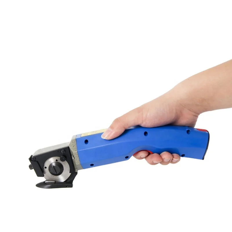 

RSD-C50 Rechargeable Small Fabric Cutting Machine Cutter Round Knife