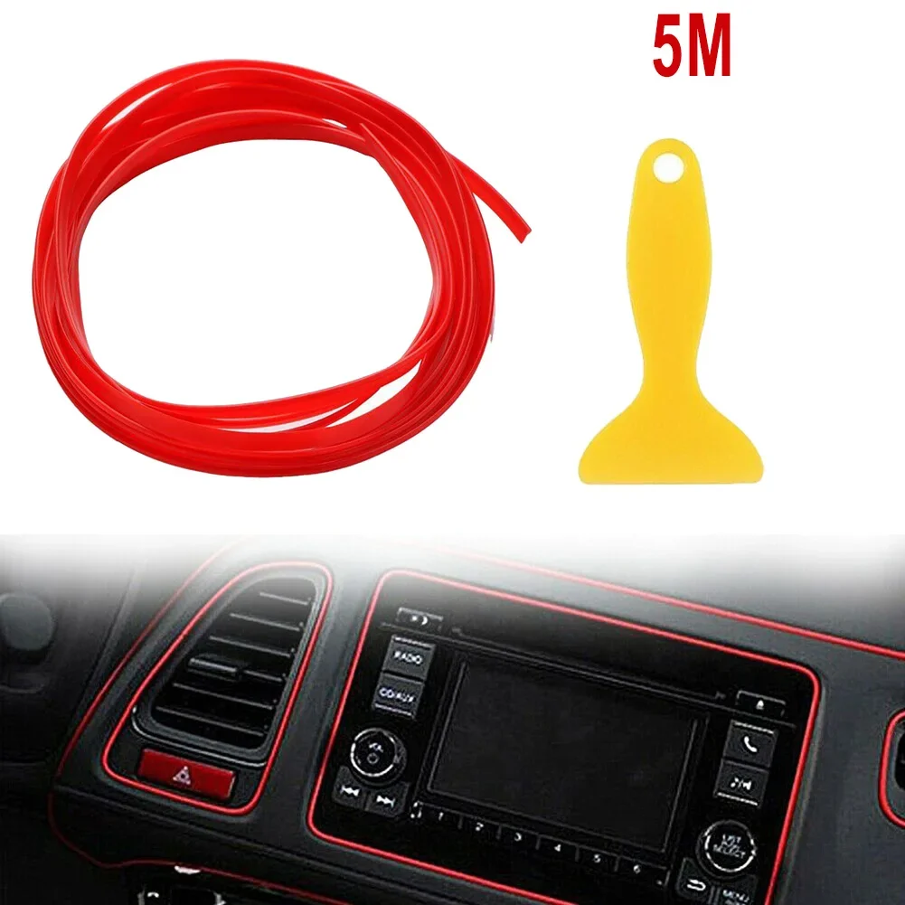 Car Door Panel For Edge Gap Molding Line Trim In Silicone Material For Interior Styling And Dynamic Appearance Enhancement