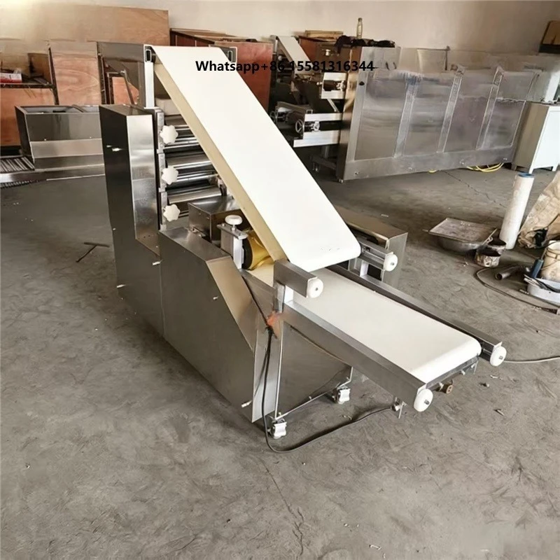 Automatic Dumpling Wrapper Machine Stainless Steel Dough  Maker For Dumpling Spring Roll Wonton