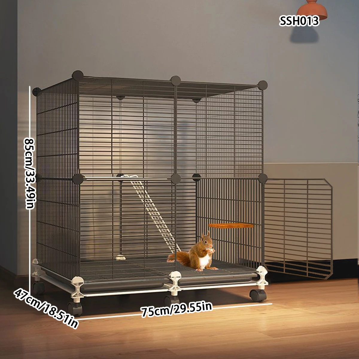 Three-Story Small Pet Cage 3