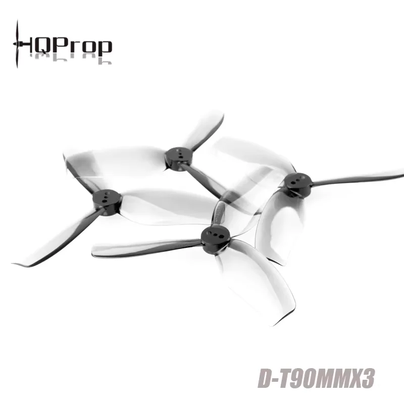 HQProp Duct-T90MMX3 Propeller Aperture 1.5mm 3.5-inch 3 Blade Props for CineWhoop ProTek35 CineLog35 RC FPV Racing Drone Parts