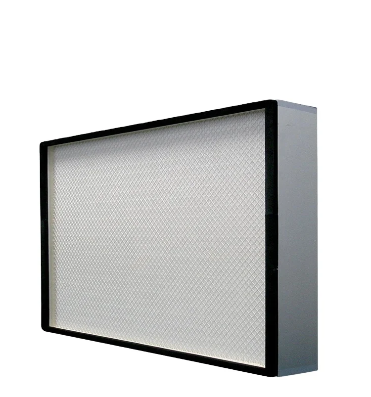 Air filter with aluminum frame Hepa h14 filter for clean work booth