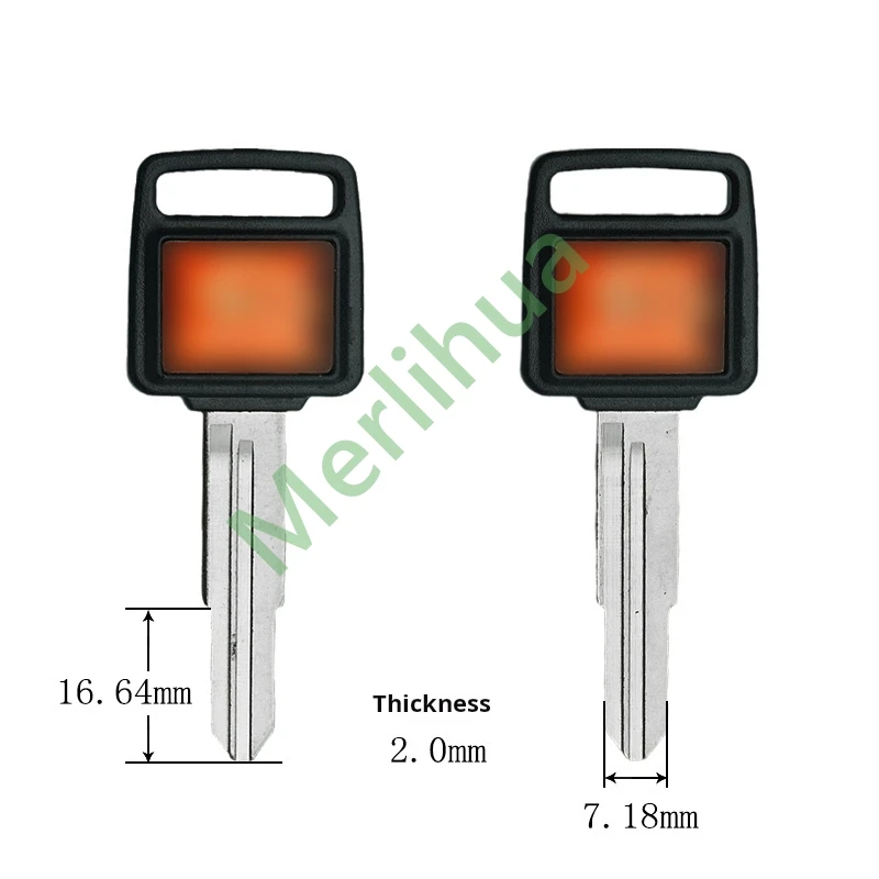 Honda motorcycle key, suitable for: Honda DIO turtle 24/27/28/34/35/52/53/54 ZX50 motorcycle key embryo