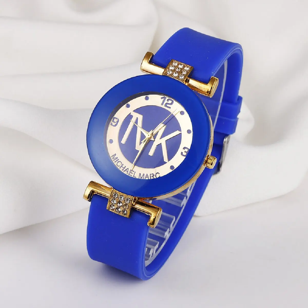 TVK-Montre-bracelet à quartz en gel de pton pour femme, montres noires, horloge de luxe, cadeau de mode, marque