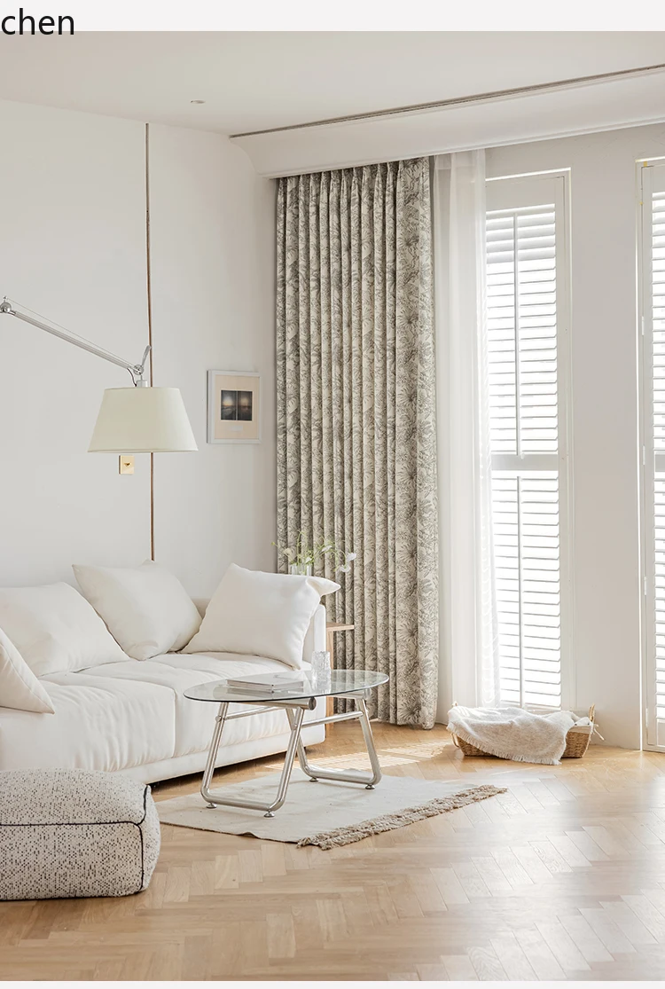 

ZML Custom Curtains Blackout Pastoral Jacquard Jungle