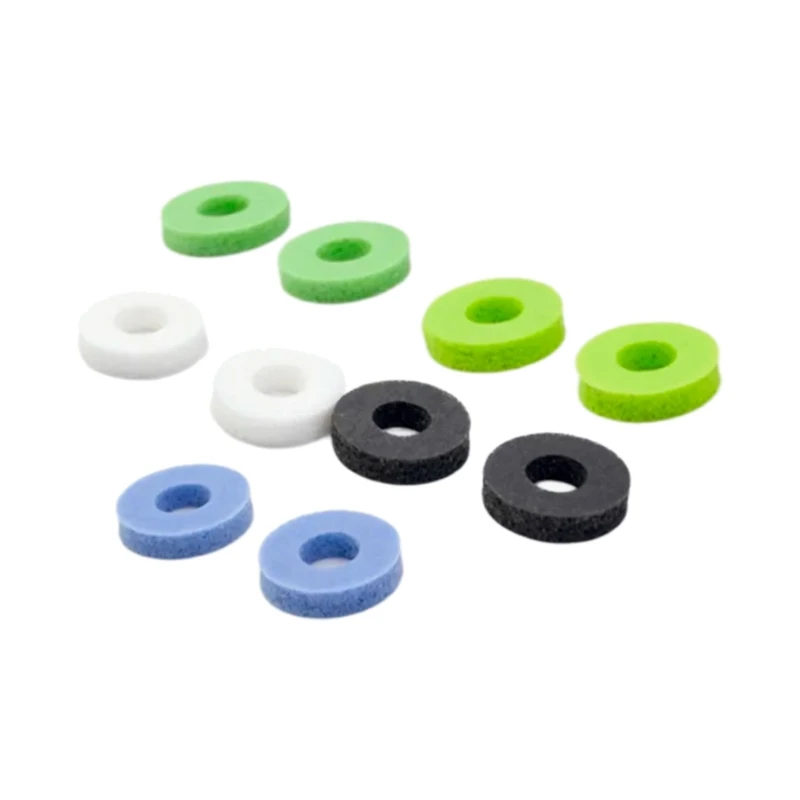 10pcs Targets Rings Controller Aim Assist Rings Motion Control Sponge Rings for Controller Wear Resistant