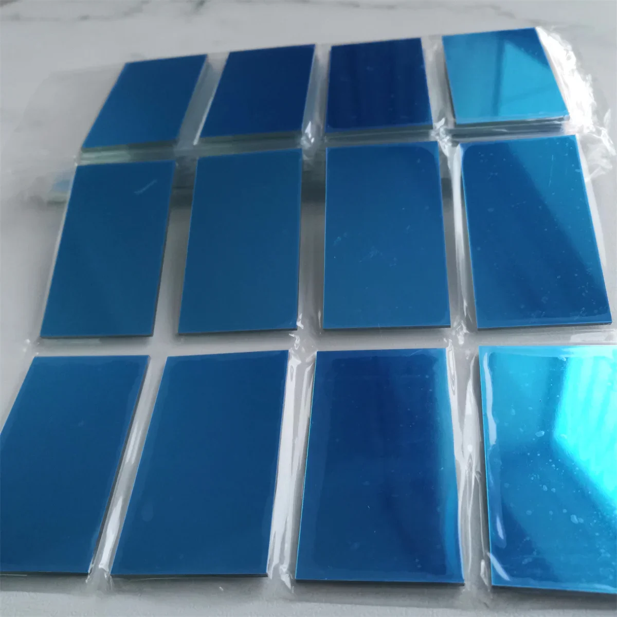 2Pcs Small Front Surface Mirror High Reflective Optical Mirror for Projector Scanner Precision Optical DIY Parts Customizable