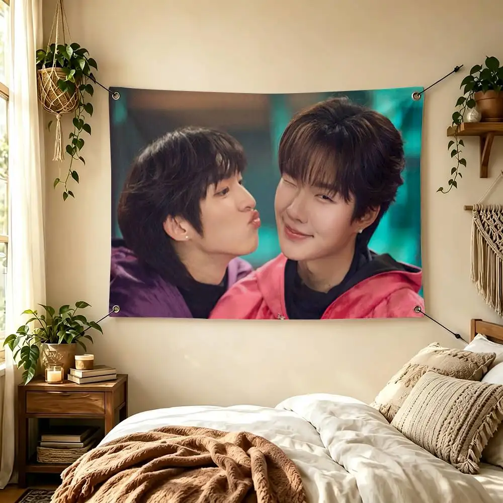Classic BL Drama GMMTV Flags for Bedrooms Home Decor Items Outdoor Decors Garage Decoration Flaga