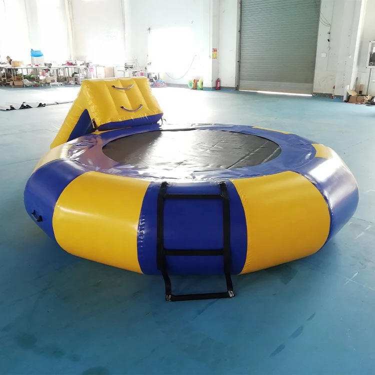 Lit de saut de tramimmersion aquatique personnalisé pour enfants, tramimmersion gonflable, vente en gros