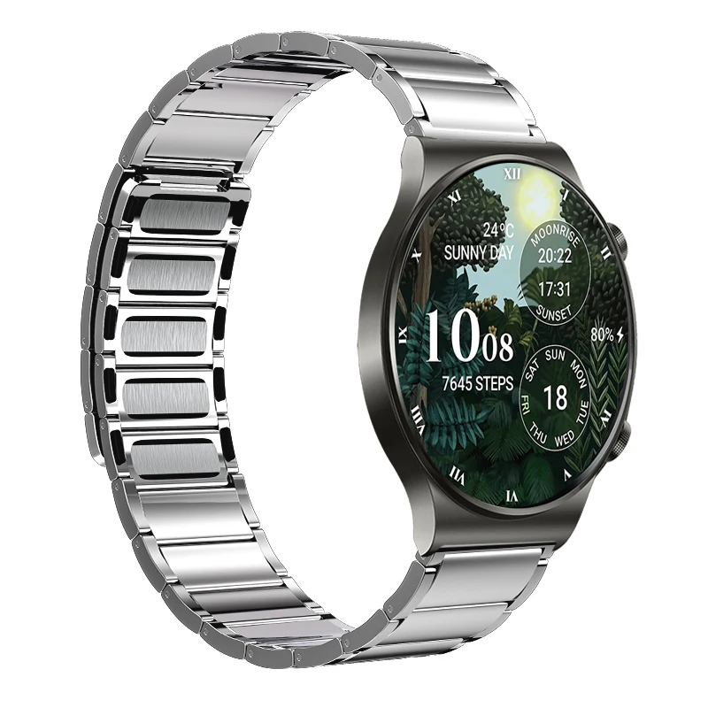 22mm metal strap for Samsung Galaxy watch 46mm Huawei watch GT2 46mm Magnetic buckle watch wristband for Amazfit GTR 47mm correa