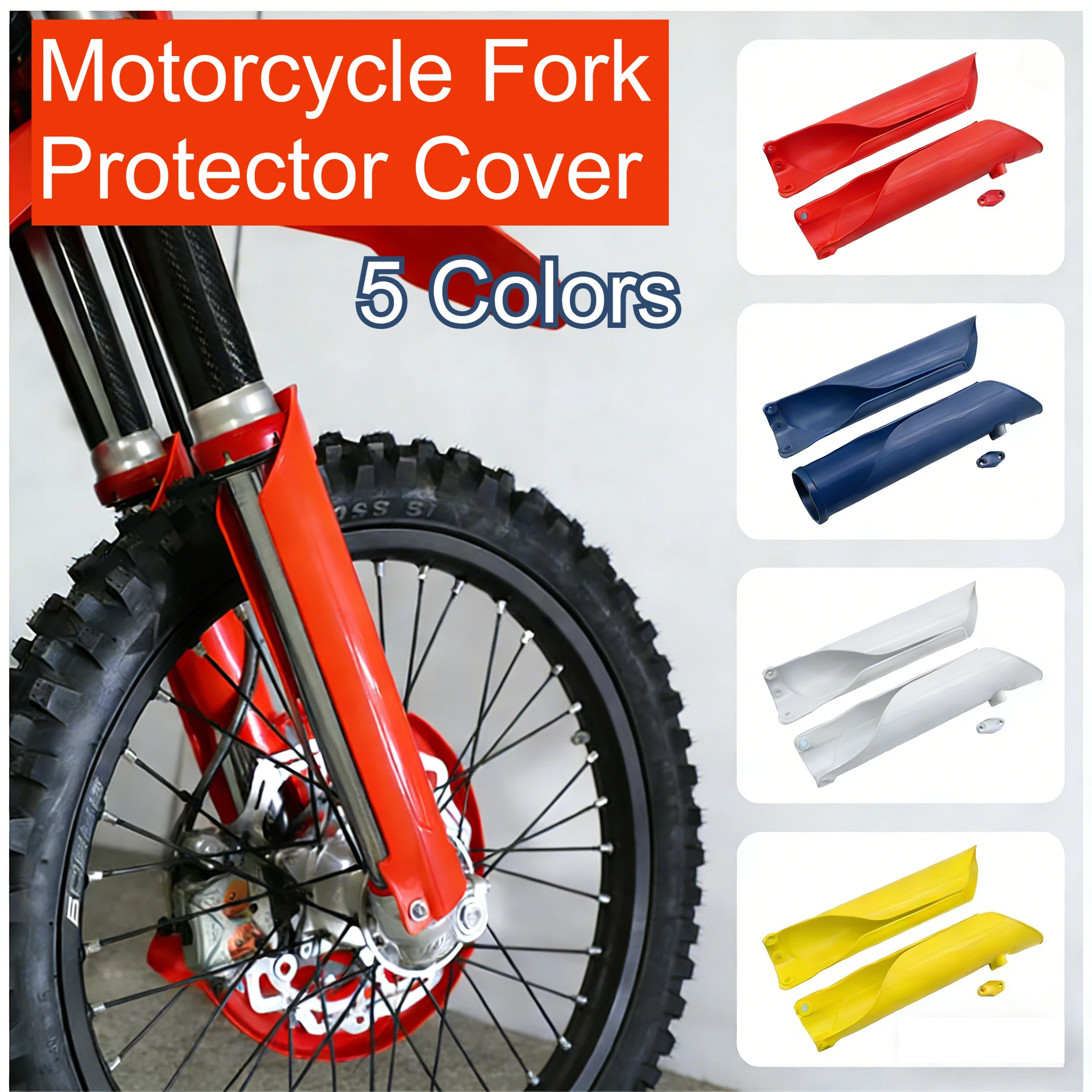 

Motorcycle Fork Protector Cover Front Shock Absorber Cover Fit Fo Ktm Gas Gas 2016 2024 Exc Excf Sxf Xc Xcf Xcw Xcfw 125 500cc