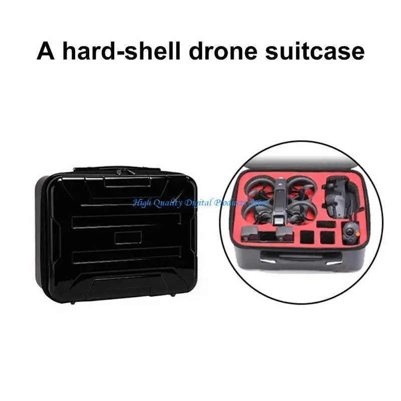 U2JE กรณีป้องกันการทำงานหนักสำหรับ Avata 2 Flight Case Case Easy Transportation Protective Organizers กล่องสะดวก