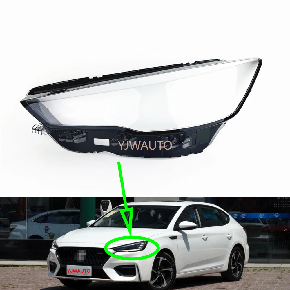 

Headlight Lens For MG 6 2020 2021 2022 Headlamp Cover Car Glass Head Light Replacement Front Lampshade Auto Shell