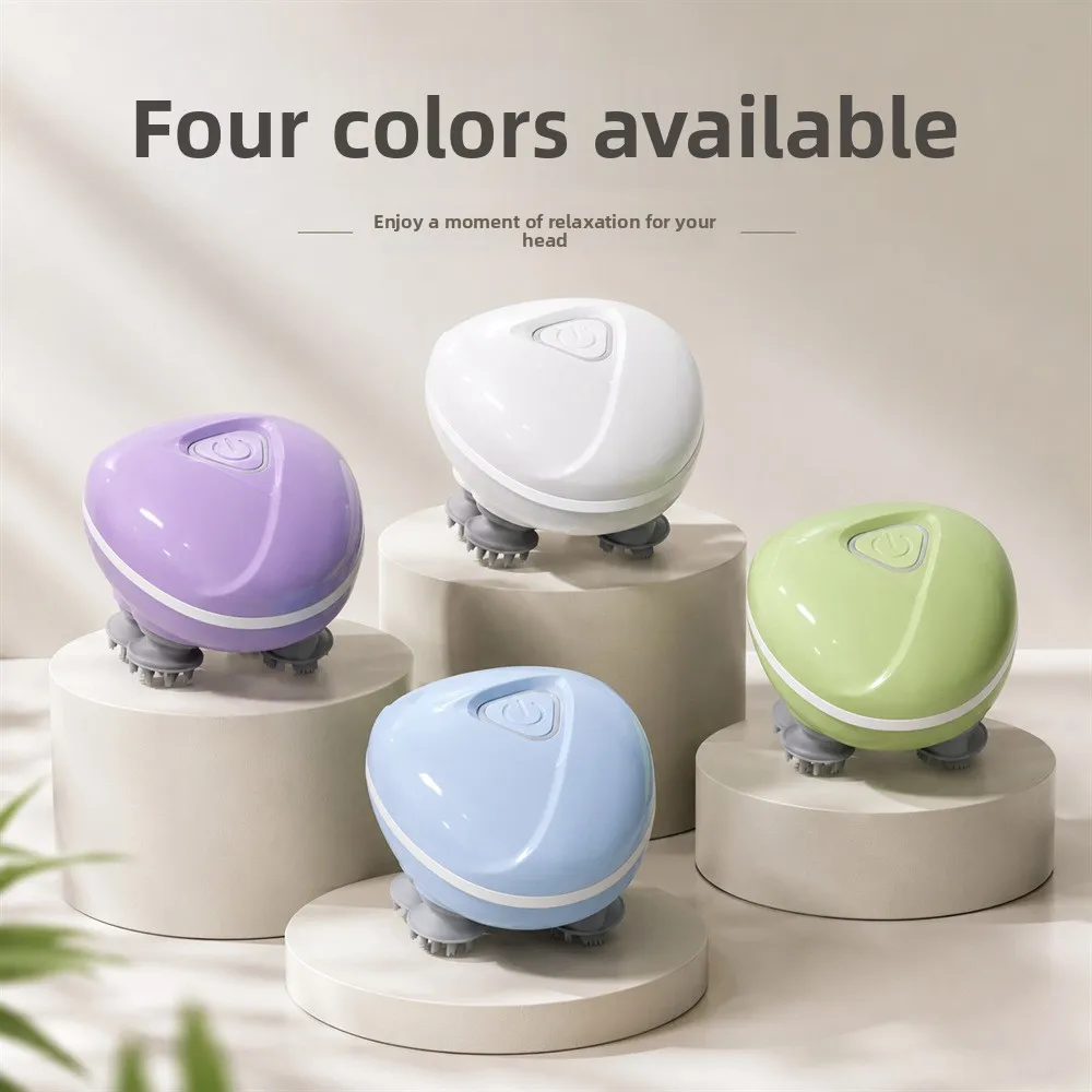 Mini Head Massager Smart Electric Pet Massager Multifunctional Kneading Relaxation Therapy Tool  foot massager head massager