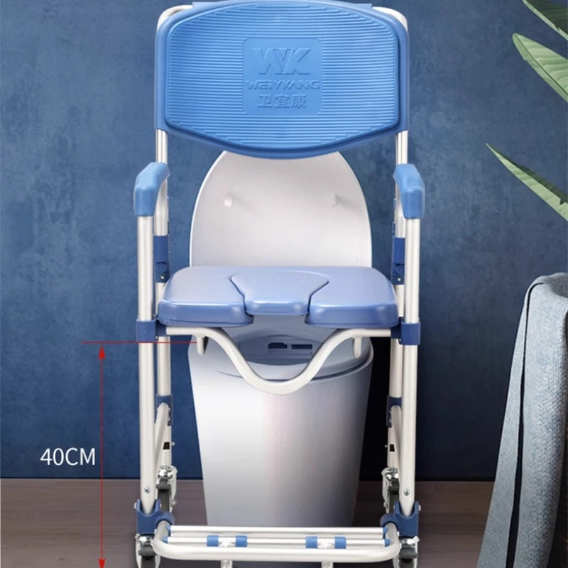 كرسي استحمام بلاستيكي محمول كرسي مرحاض للكبار يستخدم الحمام مقعد تلسكوبي قابل للطي كراسي بلاستيكية قابلة للطي شارع المنزل
