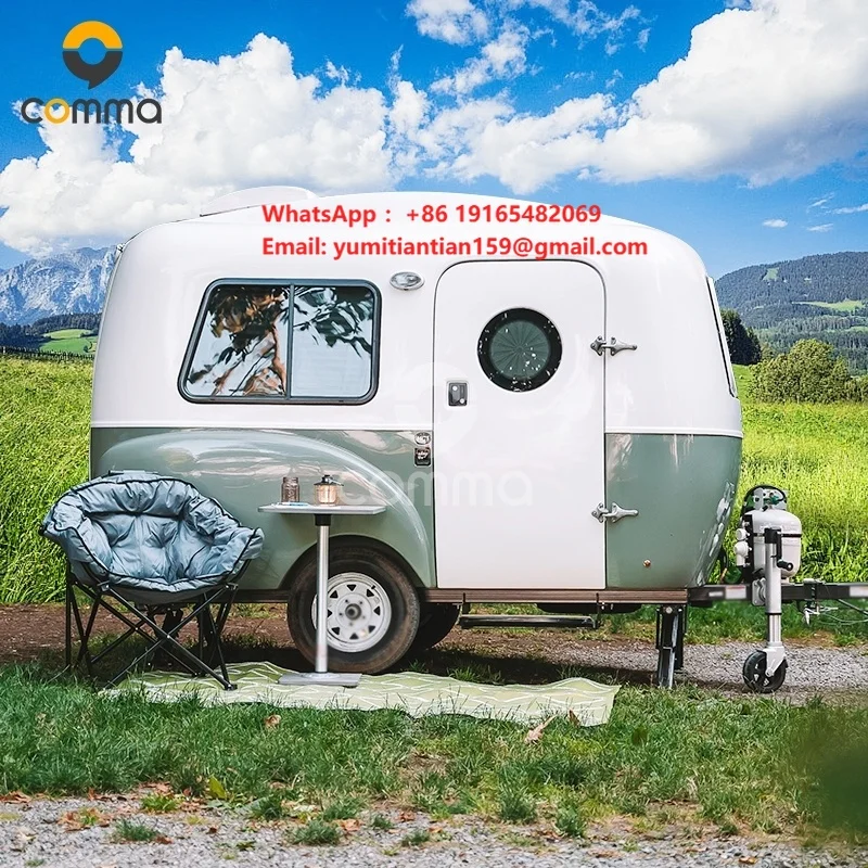 Mini Trailers caravan for Sale ultra Lightweight Small Offroad Travel Modular Camper Touring Rv Conversion Wohnwagen