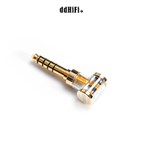 DDHiFi DJ44AG (2024) 2.5mm Balanced Female to 4.4mm Male Headphone Jack Adapter Audio Converter for Earphone / DAP
