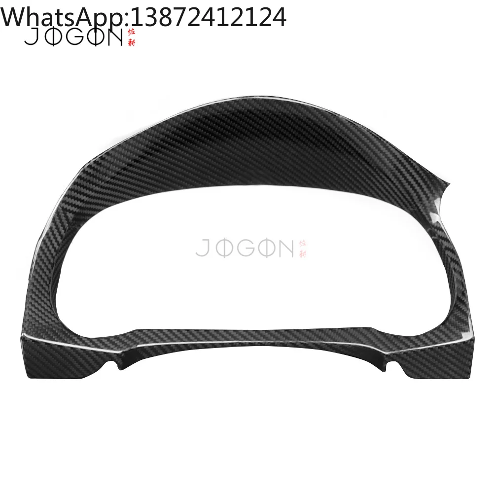 

For Lexus IS350 IS500 F Sport 2021+ Real Carbon Fiber Instrument Odometer Cluster Covers Interior Accessories