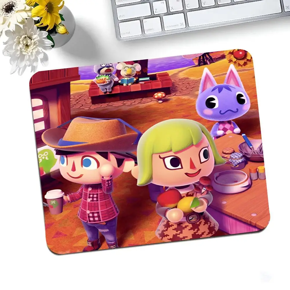 Game Animal C-Crossing New Horizons MINISO Mouse Pad Ultrafine Surface Gaming Accessories Keyboard Mouse Mat Rubber Desk Mat