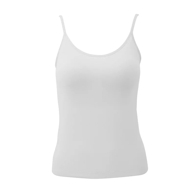 Fashion Padded Camisoles For Women Lady Sexy Comfortable Without Rims With Chest Pad Sports Home Camisole