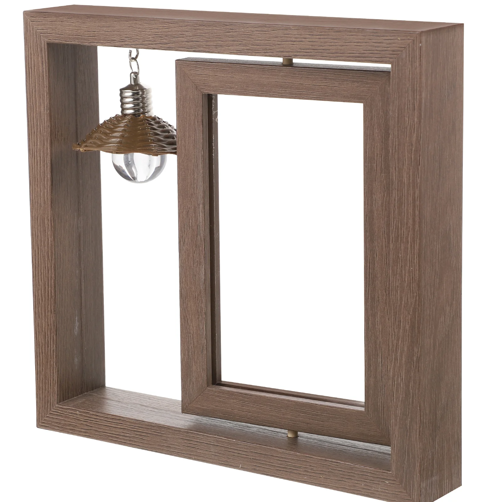 

Decor Rotate Photo Frame Ornament Modern Picture Simple Holder Hanging Frames Bedroom Office