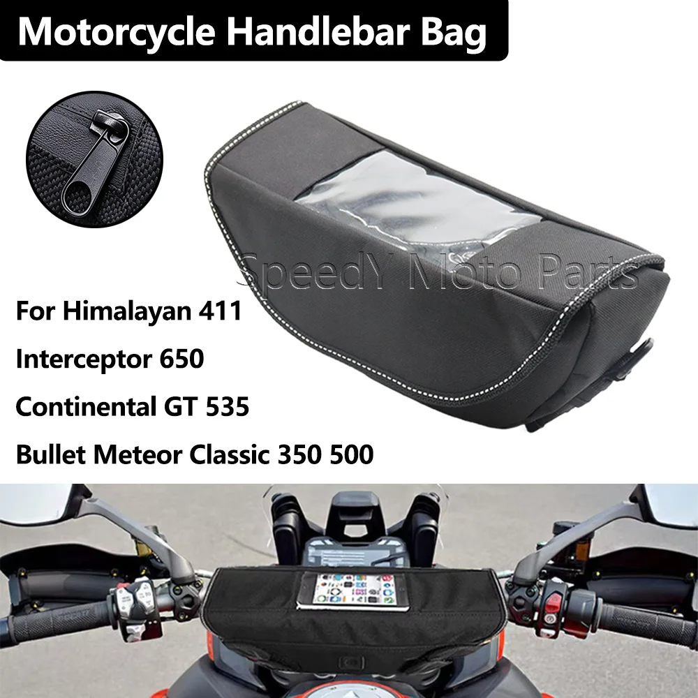 For Royal Enfield Bullet Meteor Classic 350 500 Interceptor 650 Continental GT 535 Himalayan 411 Motorcycles Riding Storage Bags