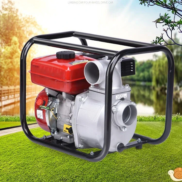 2 inch 3 inch portable gasoline engine water pump, flood control and drainage self-priming pumping