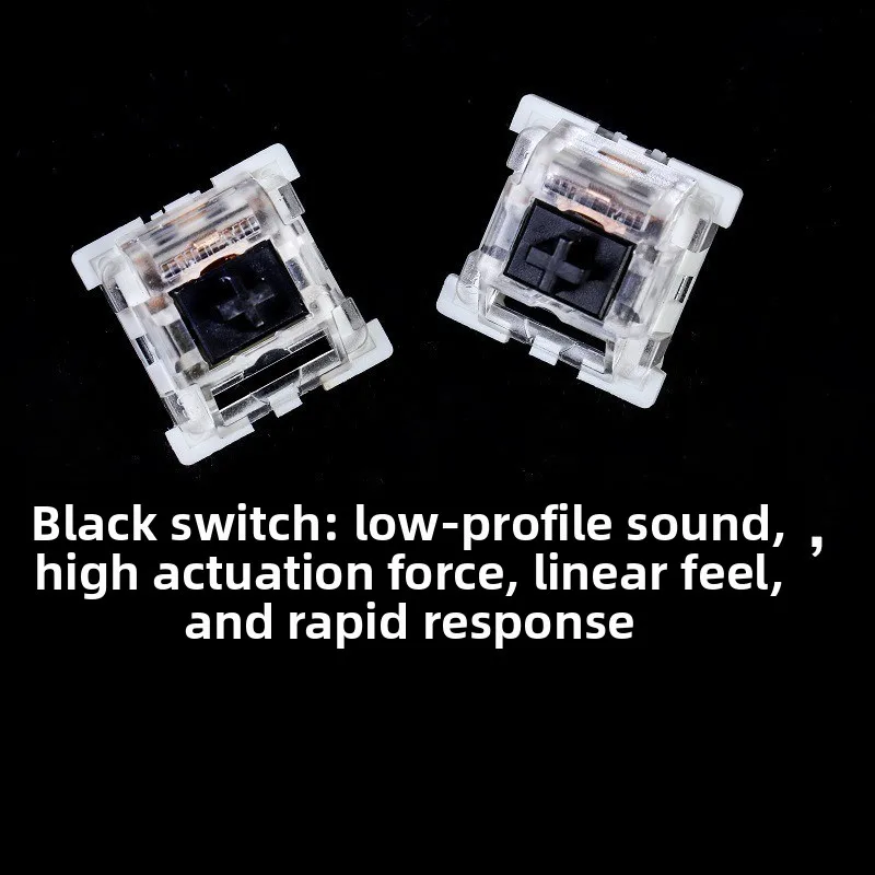 New Mechanical Switch Fidget Toy DIY 3D Print Click Button Creative Keycap Emit Light Handmade Blue Axis Creative Keyboard Parts view 4