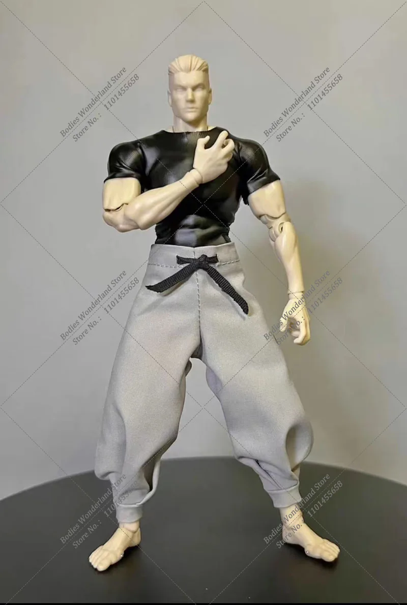 1/12 Scale Japanese Samurai Uniform Slim Clothes Loose Leg Pant  For 6'' Romankey X COWL Action Figures Body