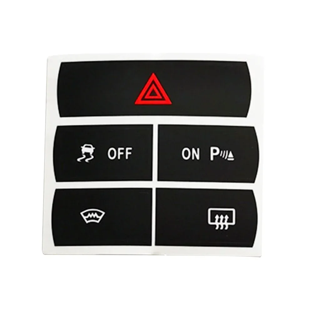 1Set Of Stickers To Repair The Hazard Button Defroster And For Ford For S-Max Automotive Interior Sticker