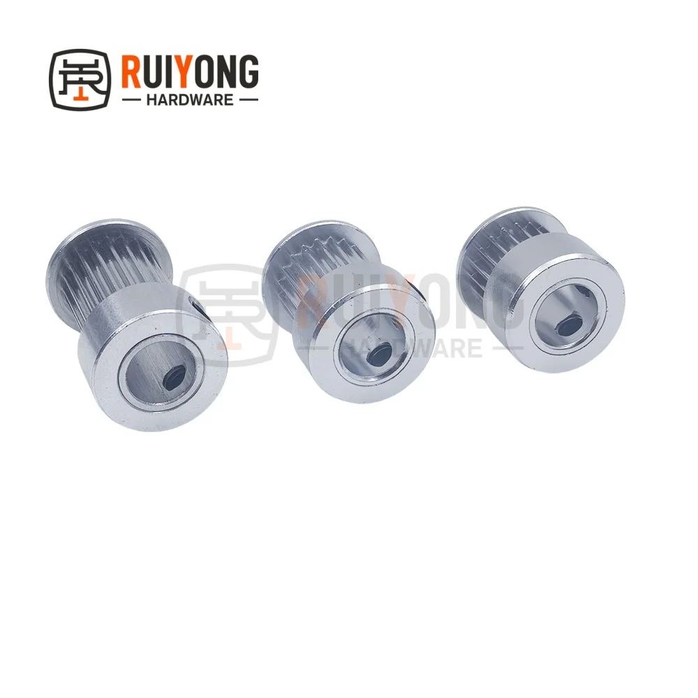 20 dientes tipo K GT2 polea de distribución diámetro 3/3,17/4/5/6/6,35/8mm ancho de correa 610/15mm 2GT piezas impresas en 3D