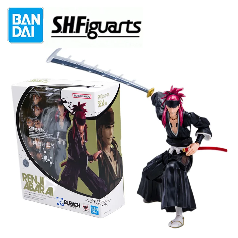 

In Stock Bandai S.H.Figuarts SHF BLEACH: Thousand-Year Blood War RENJI ABARAI Model Kit Action Figures Model Toy Gift for Kid